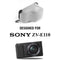 MegaGear Ultralight Neoprene Case for Sony ZV-E10 (Gray)