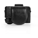 MegaGear Ever Ready Leather Camera Case for the Nikon Zfc (Black)