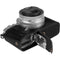MegaGear Leather Half Case for the Nikon Zfc (Black)