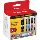 Canon PIXMA iX6820 Wireless Inkjet Printer with PGI-250XL & CLI-251 5-Cartridge Ink Tank Value Pack Kit