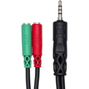 Hosa Technology Headset and Mic Breakout Cable