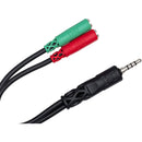 Hosa Technology Headset and Mic Breakout Cable