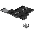 Bright Tangerine Split Riser for 15mm LWS Baseplate and Sony VENICE/VENICE 2