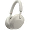 Sony WH-1000XM5 Noise-Canceling Wireless Over-Ear Headphones (Silver)