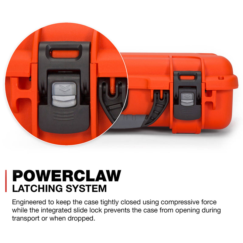 Nanuk 910 Hard Utility Case without Insert (Orange)