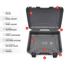 Nanuk 910 Hard Utility Case without Insert (Graphite)