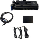 Bescor Multi-Output V-Mount Battery Plate with LP-E12 Dummy Battery