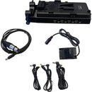 Bescor Multi-Output V-Mount Battery Plate with LP-E6/DR-E6 Dummy Battery