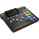 RODE RODECaster Pro II 4-Person Podcasting Kit with PodMics, and Desktop Stands