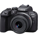Canon EOS R10 Mirrorless Camera with 18-45mm Lens and Essentials+ Kit