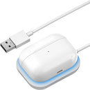 Galvanox Qi Wireless Charging Pad for Apple AirPods Pro (White)