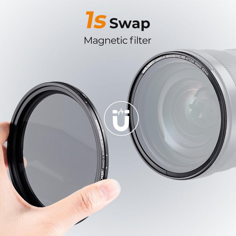 K&F Concept 67mm Nano X-Pro Magnetic ND2-32 (1-5 Stop) Variable Neutral Density Filter