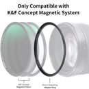 K&F Concept 72mm Nano-X Magnetic Base Ring for XF Magnetic Filters