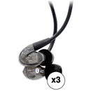 ADV. Model 2 High-Res Onstage In-Ear Monitors (Live Edition, Black, 3-Pack)