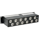 Lex Products 30A Enclosed Rack with L21-30 to powerCON (2 RU)
