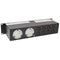 Lex Products PowerHOUSE 30A Enclosed Rack L21-30 to L5-30 with 4 Duplex Receptacles (2 RU)
