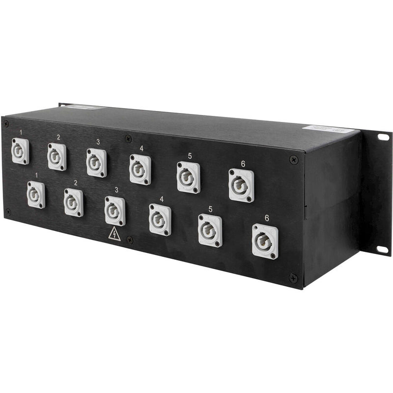 Lex Products 30A L21-30 to powerCON Enclosed Rack (3 RU)