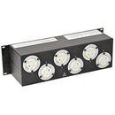 Lex Products PRM3IN-1CC6DC 30A Enclosed Rack with L21-30 to L21-30/Duplex Receptacles (3RU)