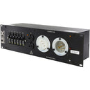 Lex Products PRM3IN-9CC 30A Enclosed Rack with L21-30 to Duplex Receptacles (3RU)