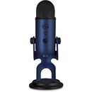 Blue Yeti USB Mic Kit with Windscreen and Reflection Filter (Midnight Blue)