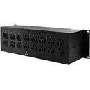 Lex Products PRM3IN-9CC 30A Enclosed Rack with L21-30 to Duplex Receptacles (3RU)