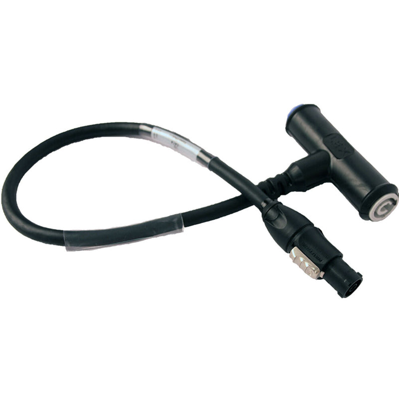 Lex Products powerCON Tee Adapter with powerCON TRUE1 Inline Connector (1.5')