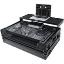 ProX Flight Case with Laptop Shelf and Wheels for Pioneer XDJ-RX3