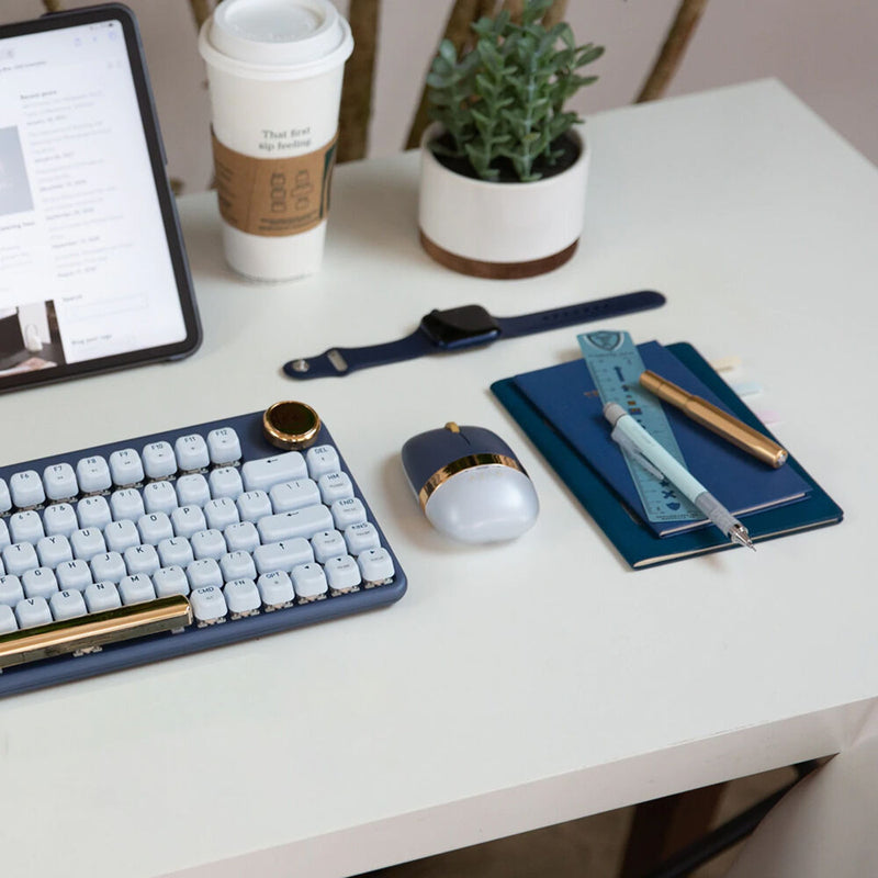 AZIO IZO Wireless Mouse (Blue Iris)