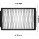 GVM Honeycomb Grid for YU300R LED Light