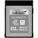 Exascend 512GB Element Series CFexpress Type B Memory Card (2-Pack)