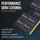 PNY 8GB Performance DDR4 3200 MHz SO-DIMM Memory Module (1 x 8GB)