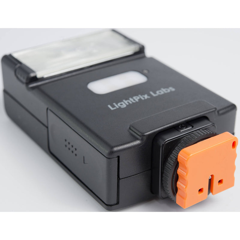 LightPix Labs Protective Cap for FlashQ X20 Hot Shoe (Orange, 3-Pack)