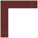 ART TO FRAMES 4083 Black Stain Solid Red Oak Photo Frame (22 x 28", Acrylic Glass)