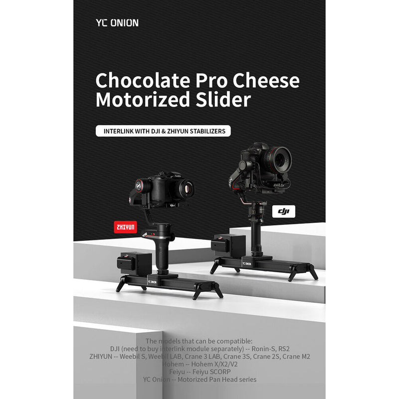 YC Onion Chocolate Pro Cheese Motorized Slider (15.7")