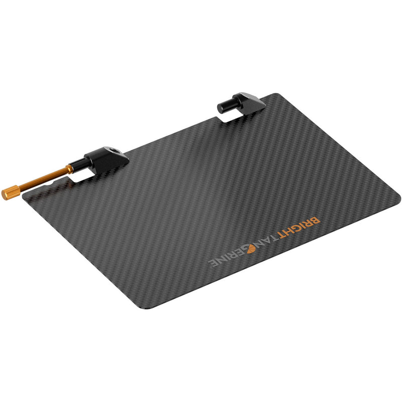 Bright Tangerine Prodigy Carbon Fiber Top Flag