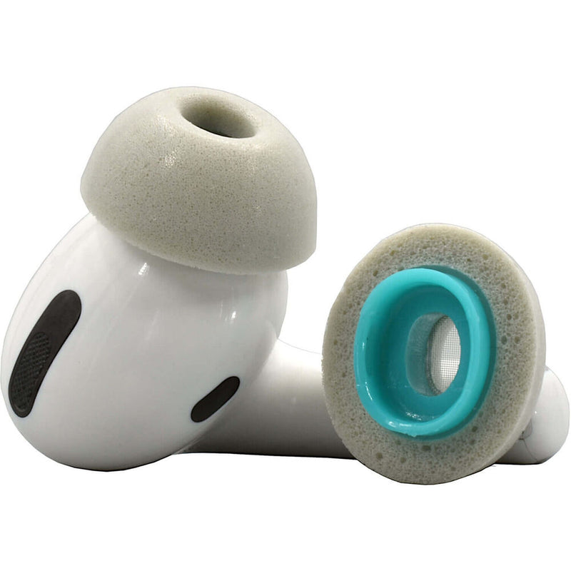 Dekoni Audio Premium Memory Foam Eartips for Apple AirPods Pro (Sample Pack, Gray)