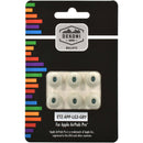 Dekoni Audio Premium Memory Foam Eartips for Apple AirPods Pro (3-Pack, Large, Gray)