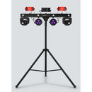 CHAUVET DJ GigBAR Move + ILS 5-in-1 Lighting System with Moving Heads, Pars, Derbys, Strobe, and Laser Effects