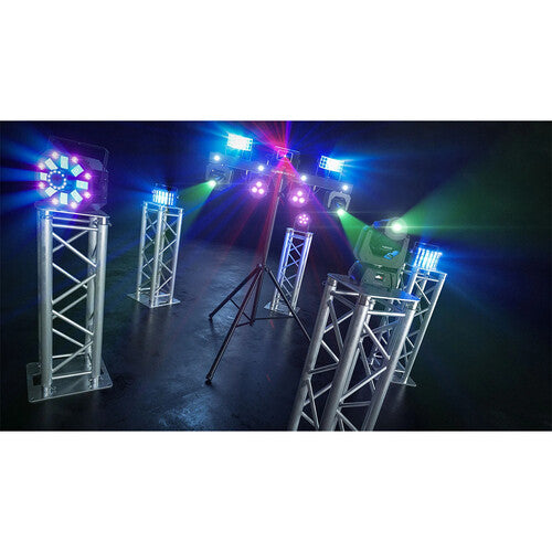 CHAUVET DJ GigBAR Move + ILS 5-in-1 Lighting System with Moving Heads, Pars, Derbys, Strobe, and Laser Effects