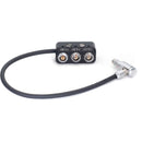 DigitalFoto Solution Limited Right-Angle RS3 Cable to LEMO 0B Splitter (11.8")