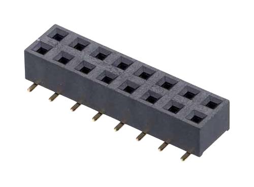 HARWIN M20-7810845R PCB Receptacle, Board-to-Board, 2.54 mm, 2 Rows, 16 Contacts, Surface Mount Straight, M20 Series