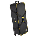 Genaray PortaSun Round Flexible Bi-Color LED 3-Light Kit with Stands and Roller Bag