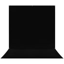 Westcott X-Drop Pro Wrinkle-Resistant Backdrop Sweep&nbsp;(Rich Black, 8 x 13')