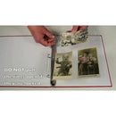 Archival Methods 17-5016 Collector Grade Ring Binder (12 x 12.1 x 1.5", Navy Blue)