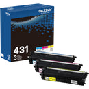 Brother TN431 4-Color Standard-Yield Toner Cartridge Kit