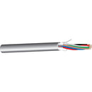 West Penn 3270 22 AWG 6-Conductor Shielded Cable (500', Gray)