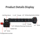 ANDYCINE Adjustable Monitor Mount Bracket for DJI Ronin-S Handheld Gimbal