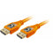 Comprehensive MicroFlex Pro AV/IT Integrator Ultra High-Speed HDMI Cable with Ethernet (Orange, 3')