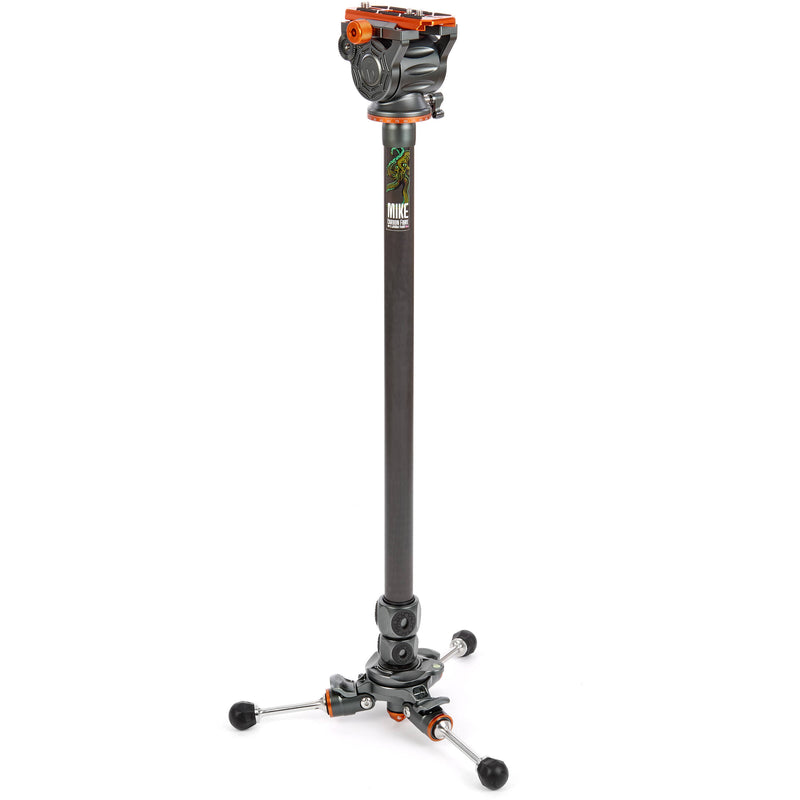 3 Legged Thing Legends Mike Carbon Fiber Tripod with AirHed Cine-V Fluid Head System