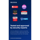 Acronis Cyber Protect Home Office Advanced Edition with 500GB Cloud Storage (3 Windows or Mac Licenses, 1-Year Subscription, Download)